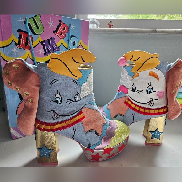 Irregular Choice x Disney Dumbo Booties - Picture 3 of 13